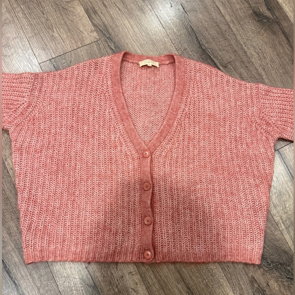 Sezane Pink Women's Sweater Cardigan - Picture 6 of 10